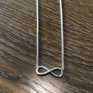 Kay Diamond Infinity Necklace